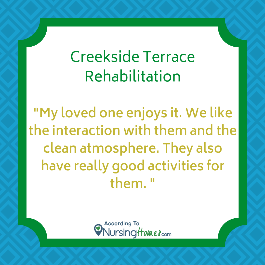 Creekside Terrace Rehabilitation Nursing and Rehabilitation